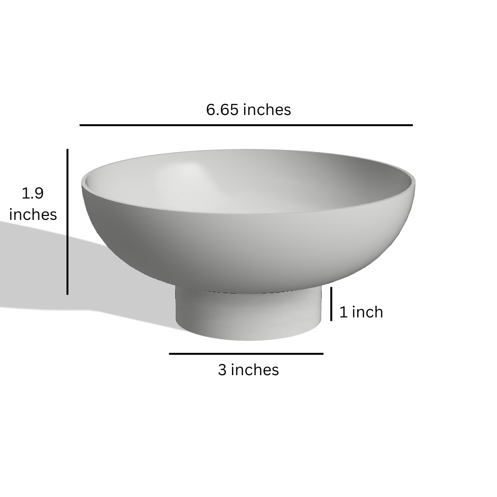 Luxurious Bowls (304 Stainless Steel with Electrolytic Polishing for Mirror Finish)