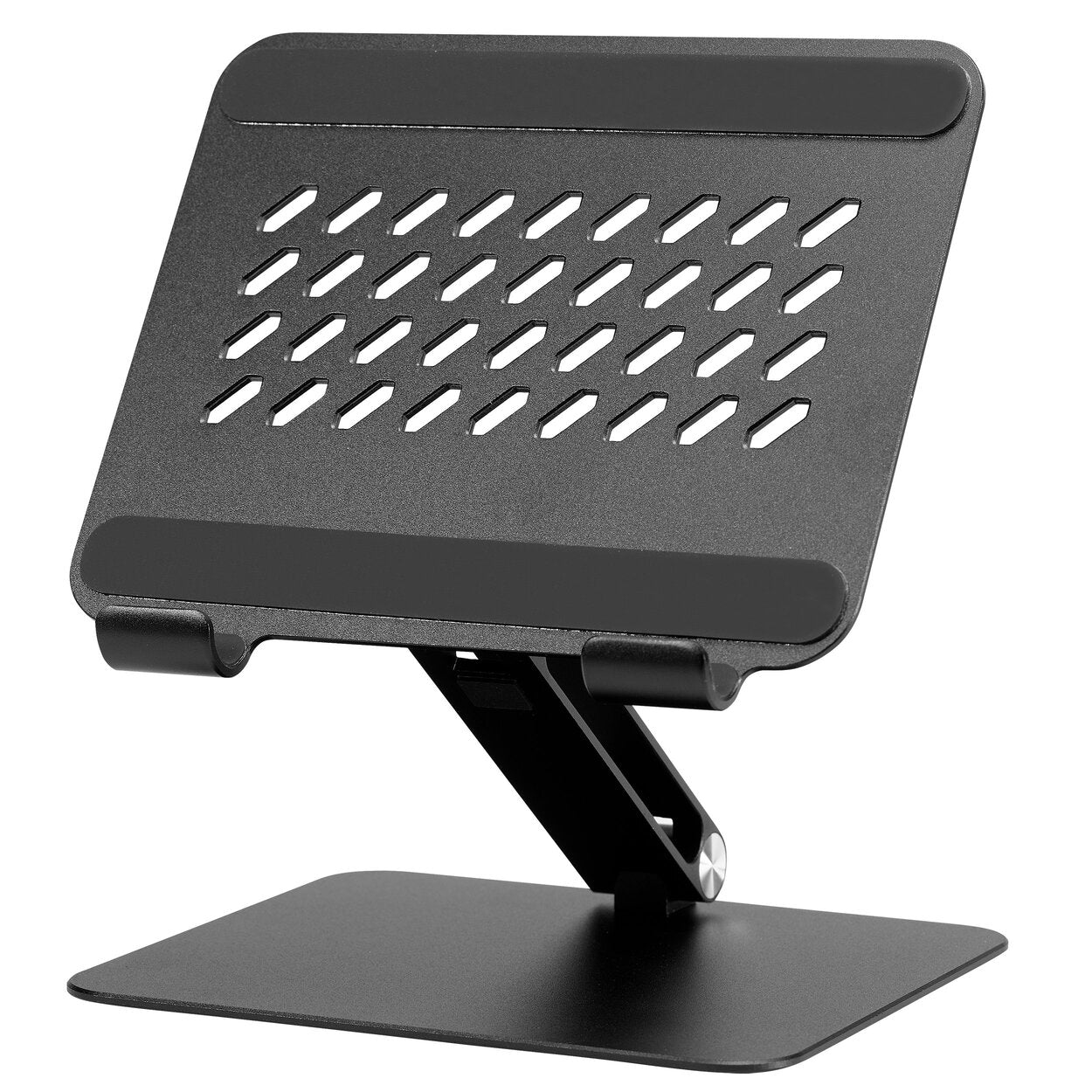 Tablet Stand (Anodized + Polished Black Aluminum)