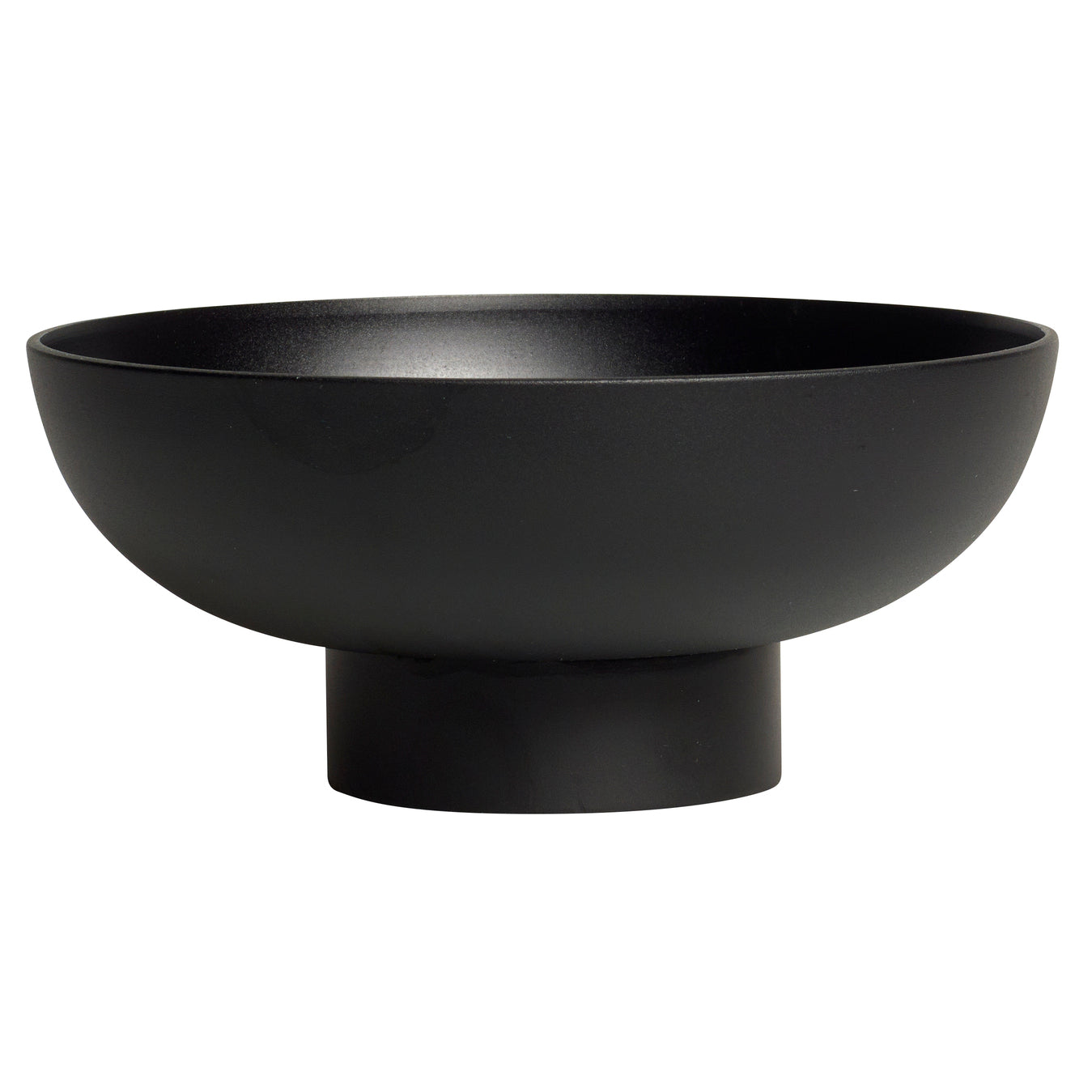 General-purpose black aluminum anodized bowls (set of 2)